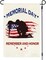 Memorial Day Patriotic Garden Flag 12x18 Inch Double Sided for Outside, Remember and Honor American Veteran Soldier 4th of July Holiday Yard Flag Outdoor Decoration 1-12